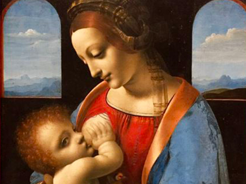 La “Madonna Litta” di Leonardo l’influencer